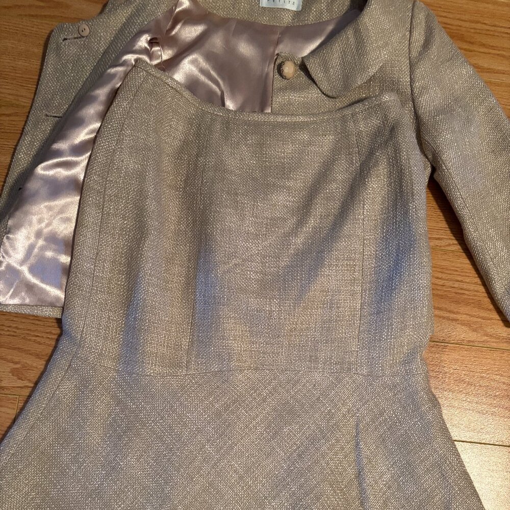 Precis petite size 6 skirt set jacket and skirt